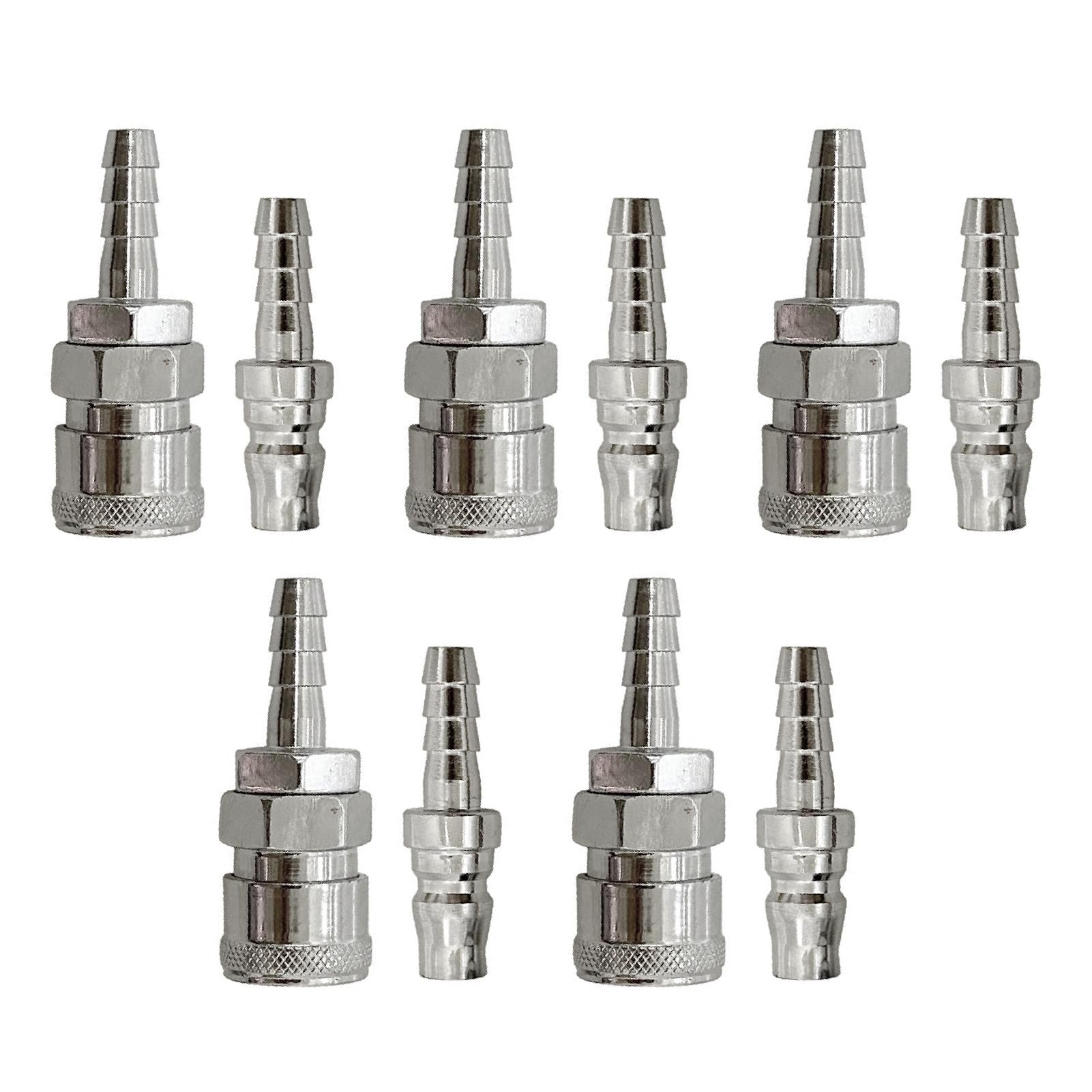 キシューンバルブ【5点セット】エアーホース カプラー ソケット90